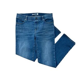 Betabrand Straight Legged Pull On Jeans Sz L